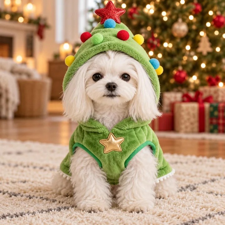 Christmas Tree Pet Cape — gallery photo 5