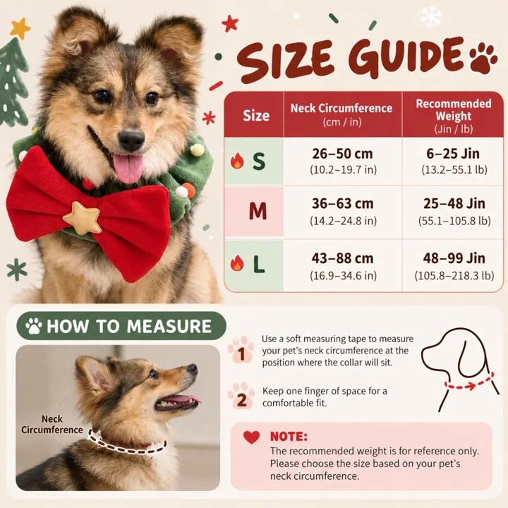 Christmas Wreath Pet Collar — gallery photo 5