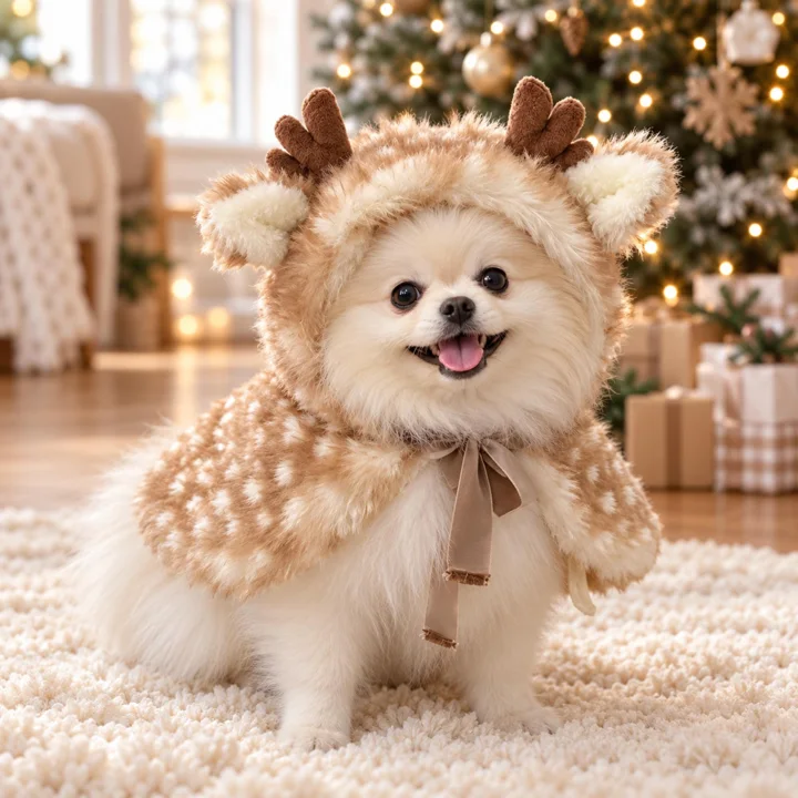 Reindeer Dog Cape — gallery photo 3