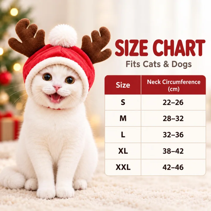 Reindeer Christmas Pet Hoodie — gallery photo 4