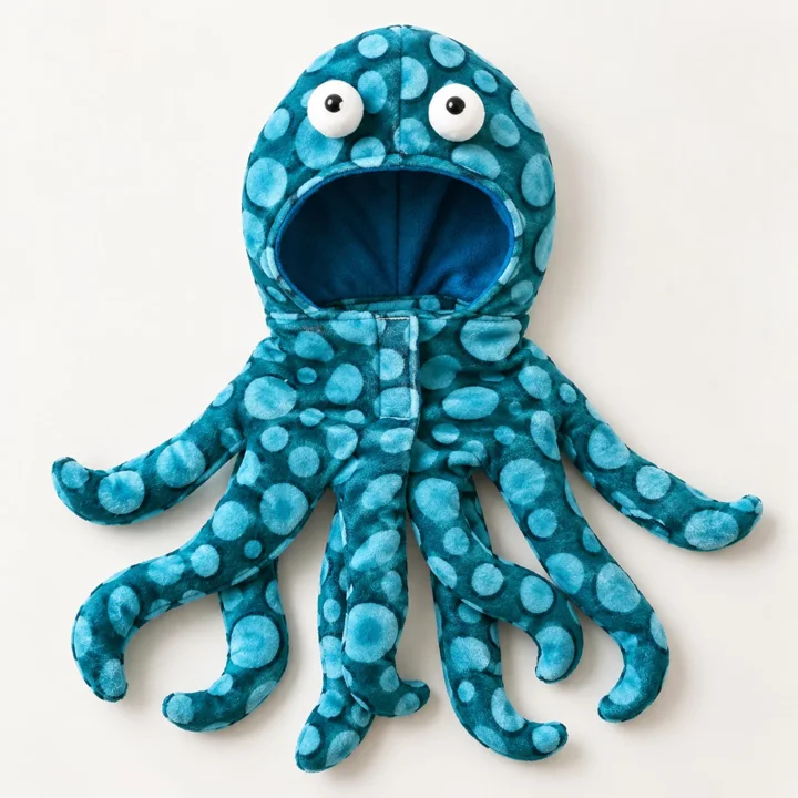 Blue Octopus Dog Costume — gallery photo 6