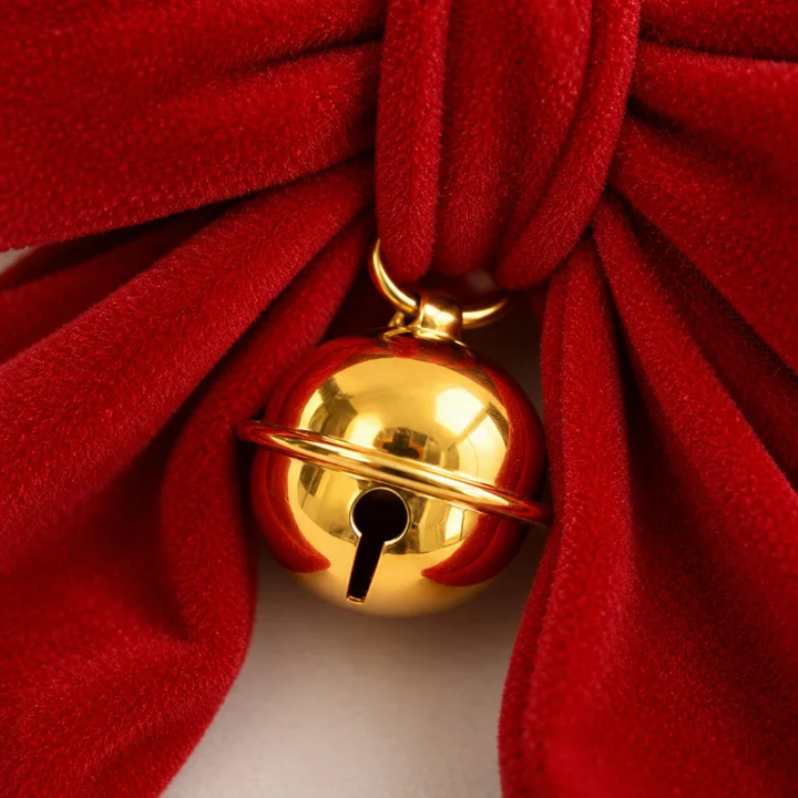 Christmas Pet Bow Collar — gallery photo 6