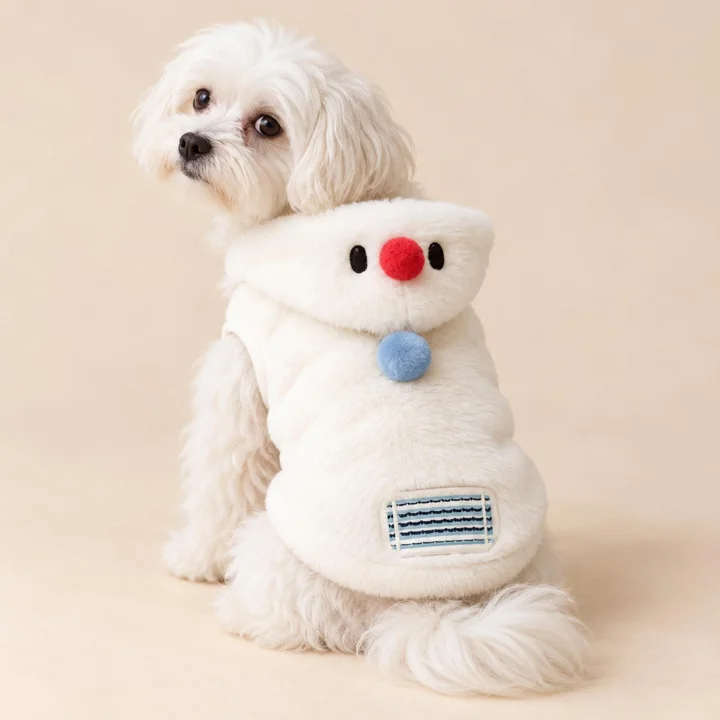 Snowman Pet Vest — gallery photo 2