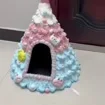 DIY Pastel Christmas Tree Cat Cave Kit — gallery photo 2