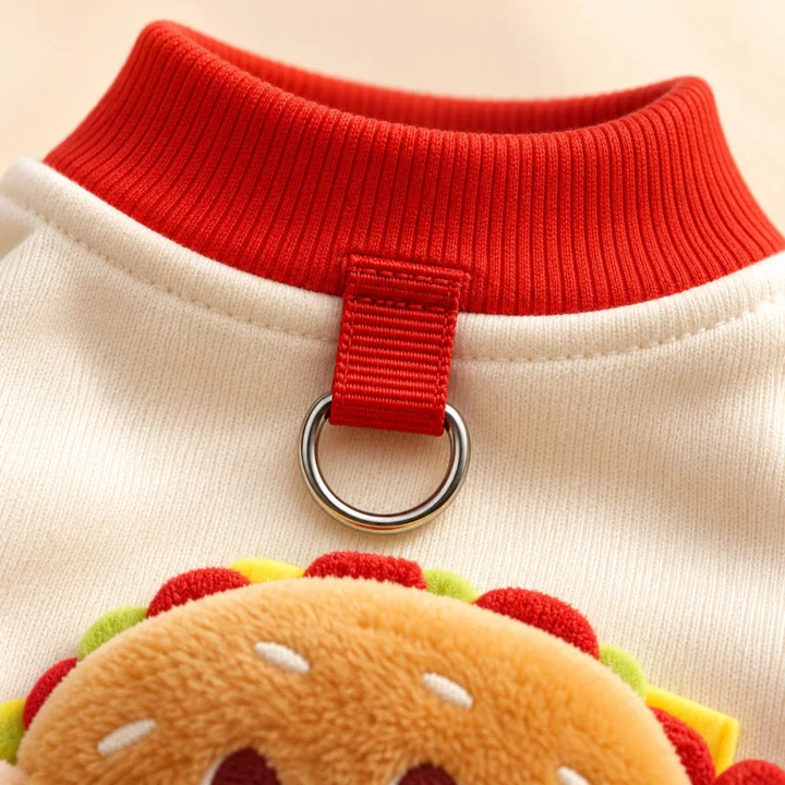 Hamburger Pet Sweatshirt — gallery photo 7