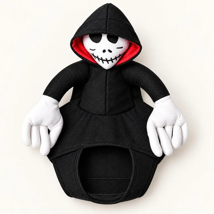 Grim Reaper Rider Dog Costume — gallery photo 6