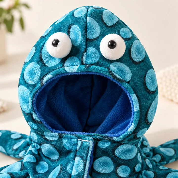 Blue Octopus Dog Costume — gallery photo 4