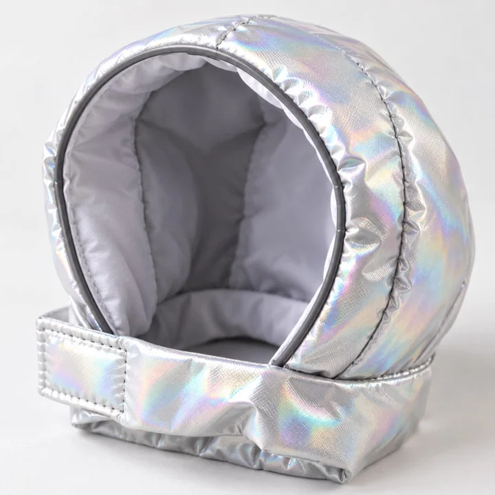 Silver Astronaut Dog Costume — gallery photo 4